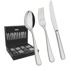 Faqueiro 101 Peças Sonata Em Aço Inox Tramontina e Estojo De Madeira